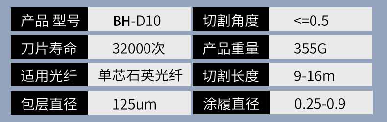 光纤切割刀BH-D10